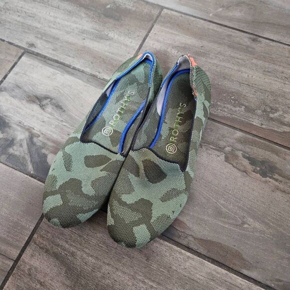 Rothy's Shoes - Rothy's Olive Camo Loafers
